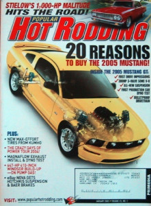 POPULAR HOT RODDING 2005 JAN - NEW 'STANG, SS STUD, JET-VETTE*